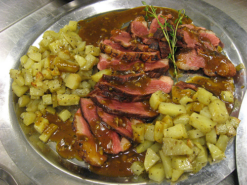 Breast Of Duck With Raspberry Mayonnaise - Creamy Duck Starters